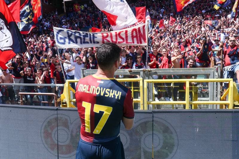 Football. Serie A. Genoa CFC - AC Milan. 14.05.2026