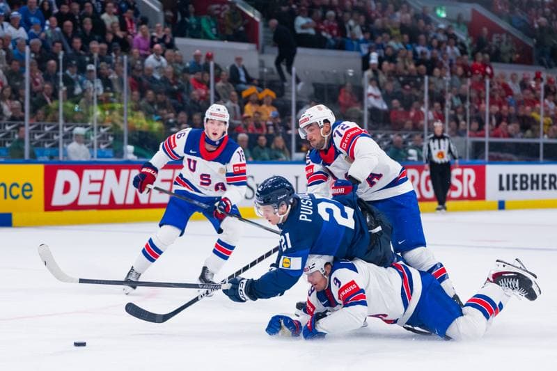 Ice Hockey. IIHF Ice Hockey World Championship. Finland - United States. 18.05.2026