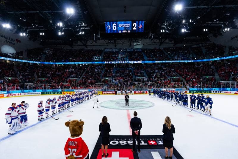 Ice Hockey. IIHF Ice Hockey World Championship. Finland - United States. 18.05.2026