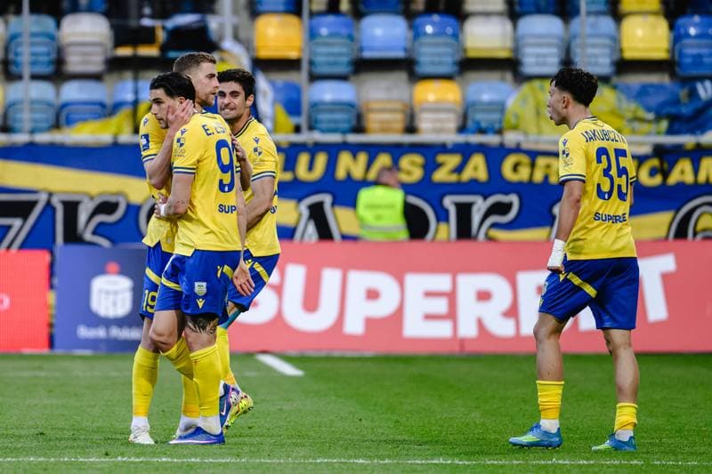 Football. PKO BP Ekstraklasa. Arka Gdynia - Bruk-Bet Termalica Nieciecza. 18.05.2026