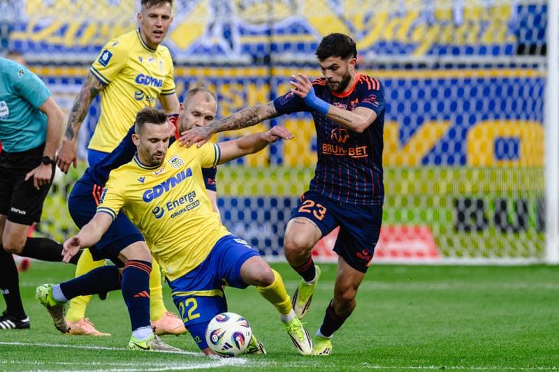 Football. PKO BP Ekstraklasa. Arka Gdynia - Bruk-Bet Termalica Nieciecza. 18.05.2026