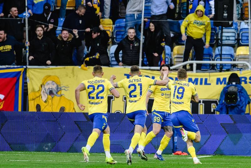 Football. PKO BP Ekstraklasa. Arka Gdynia - Bruk-Bet Termalica Nieciecza. 18.05.2026
