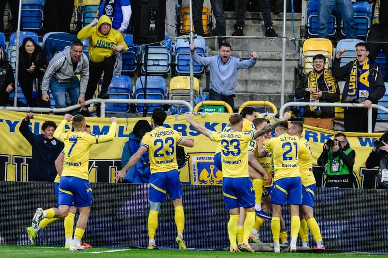 Football. PKO BP Ekstraklasa. Arka Gdynia - Bruk-Bet Termalica Nieciecza. 18.05.2026