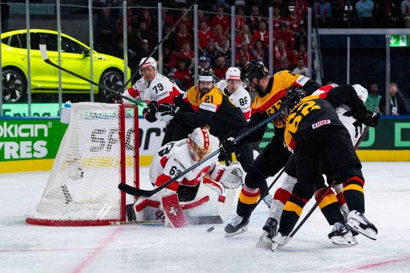 Ice Hockey. IIHF World Championship. Germany - Switzerland. 18.05.2026