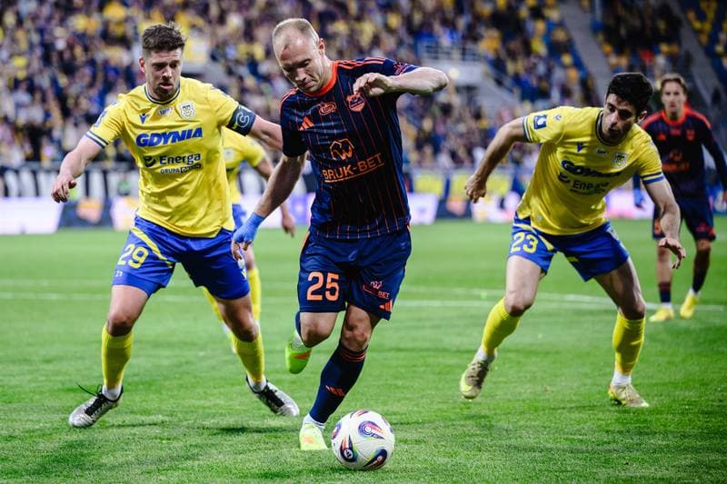Football. PKO BP Ekstraklasa. Arka Gdynia - Bruk-Bet Termalica Nieciecza. 18.05.2026