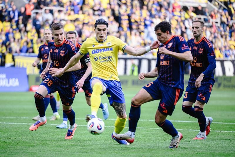Football. PKO BP Ekstraklasa. Arka Gdynia - Bruk-Bet Termalica Nieciecza. 18.05.2026