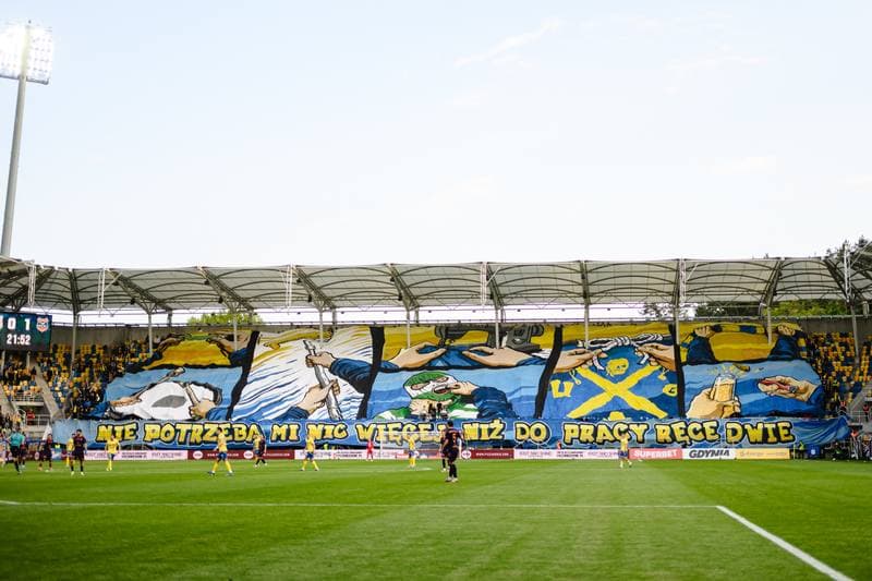 Football. PKO BP Ekstraklasa. Arka Gdynia - Bruk-Bet Termalica Nieciecza. 18.05.2026