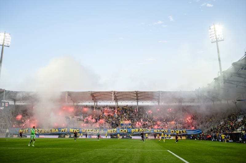 Football. PKO BP Ekstraklasa. Arka Gdynia - Bruk-Bet Termalica Nieciecza. 18.05.2026