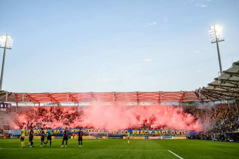 Football. PKO BP Ekstraklasa. Arka Gdynia - Bruk-Bet Termalica Nieciecza. 18.05.2026