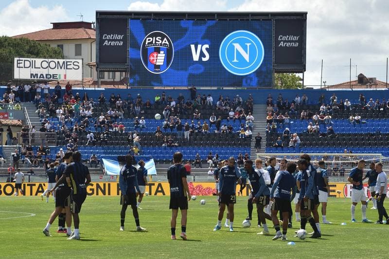 Football. Serie A. Pisa SC - SSC Napoli. 17.05.2026