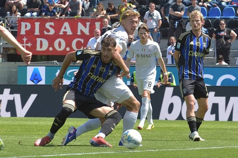 Football. Serie A. Pisa SC - SSC Napoli. 17.05.2026