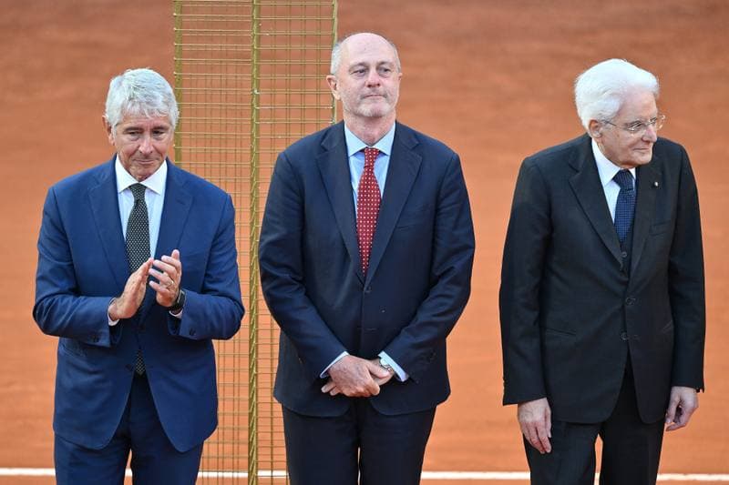 Tennis. Internazionali BNL d'Italia. Jannik Sinner - Casper Ruud. 17.05.2026