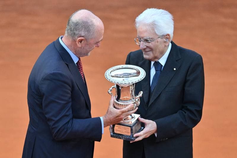 Tennis. Internazionali BNL d'Italia. Jannik Sinner - Casper Ruud. 17.05.2026