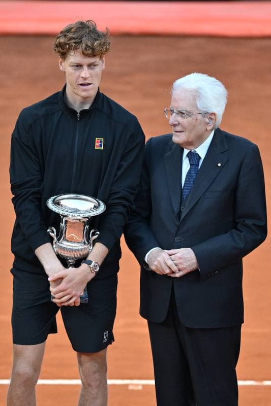 Tennis. Internazionali BNL d'Italia. Jannik Sinner - Casper Ruud. 17.05.2026