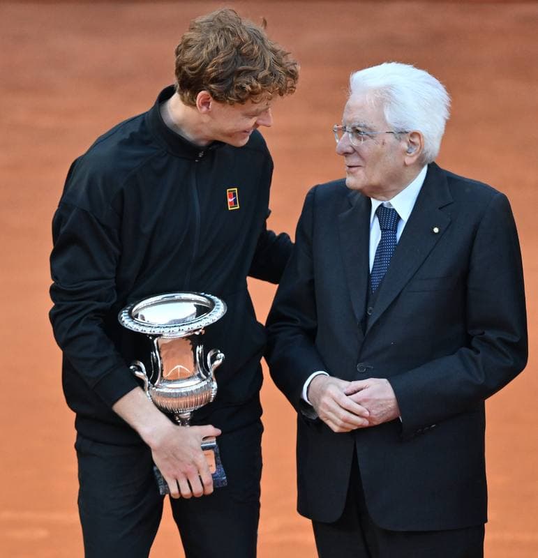 Tennis. Internazionali BNL d'Italia. Jannik Sinner - Casper Ruud. 17.05.2026