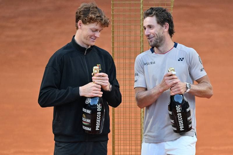 Tennis. Internazionali BNL d'Italia. Jannik Sinner - Casper Ruud. 17.05.2026