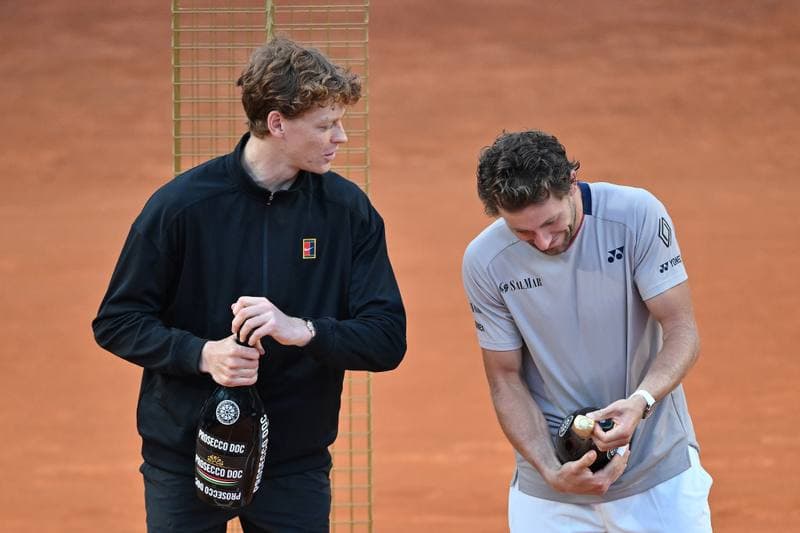 Tennis. Internazionali BNL d'Italia. Jannik Sinner - Casper Ruud. 17.05.2026