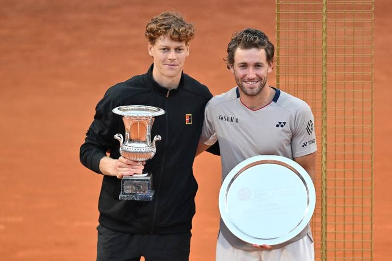 Tennis. Internazionali BNL d'Italia. Jannik Sinner - Casper Ruud. 17.05.2026