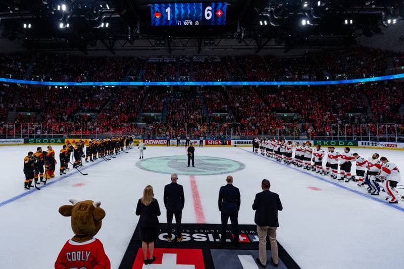 Ice Hockey. IIHF Ice Hockey World Championship. Germany - Switzerland. 18.05.2026