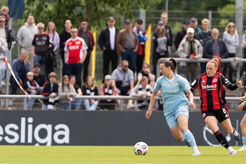 Football. Google-Pixel Frauen Bundesliga. Eintracht Frankfurt - FC Union Berlin. 17.05.2025