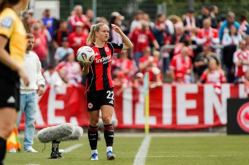 Football. Google-Pixel Frauen Bundesliga. Eintracht Frankfurt - FC Union Berlin. 17.05.2025