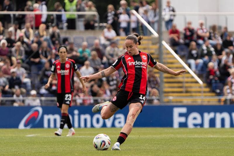 Football. Google-Pixel Frauen Bundesliga. Eintracht Frankfurt - FC Union Berlin. 17.05.2025