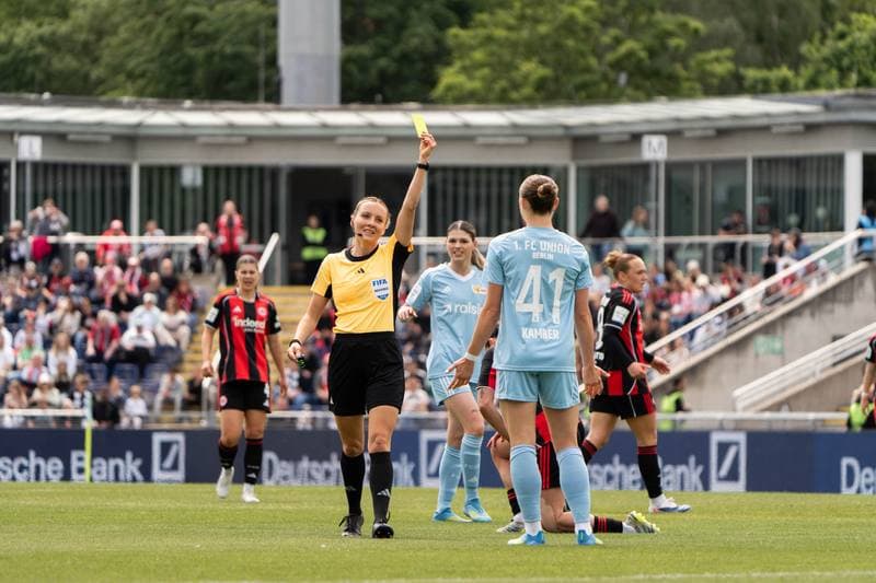 Football. Google-Pixel Frauen Bundesliga. Eintracht Frankfurt - FC Union Berlin. 17.05.2025