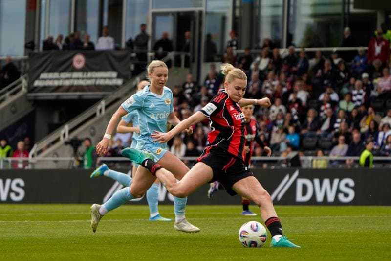 Football. Google-Pixel Frauen Bundesliga. Eintracht Frankfurt - FC Union Berlin. 17.05.2025