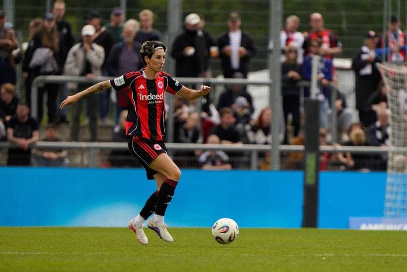 Football. Google-Pixel Frauen Bundesliga. Eintracht Frankfurt - FC Union Berlin. 17.05.2025