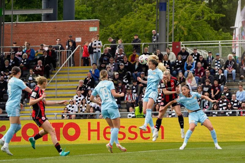 Football. Google-Pixel Frauen Bundesliga. Eintracht Frankfurt - FC Union Berlin. 17.05.2025