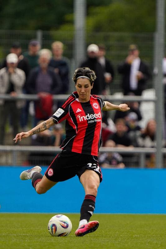 Football. Google-Pixel Frauen Bundesliga. Eintracht Frankfurt - FC Union Berlin. 17.05.2025
