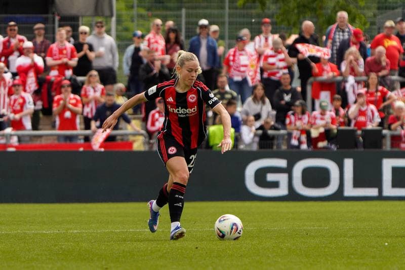 Football. Google-Pixel Frauen Bundesliga. Eintracht Frankfurt - FC Union Berlin. 17.05.2025