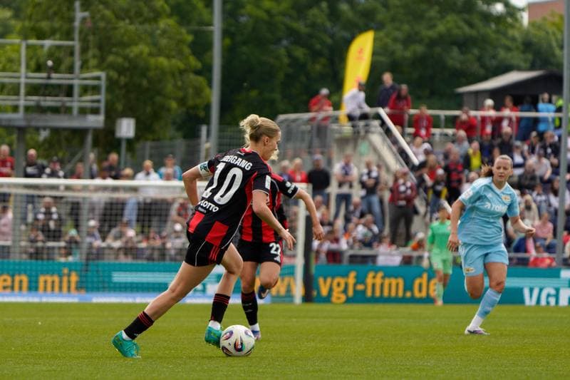 Football. Google-Pixel Frauen Bundesliga. Eintracht Frankfurt - FC Union Berlin. 17.05.2025