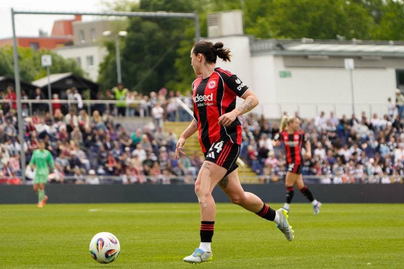 Football. Google-Pixel Frauen Bundesliga. Eintracht Frankfurt - FC Union Berlin. 17.05.2025