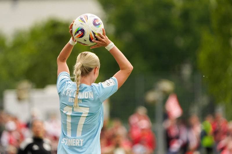 Football. Google-Pixel Frauen Bundesliga. Eintracht Frankfurt - FC Union Berlin. 17.05.2025