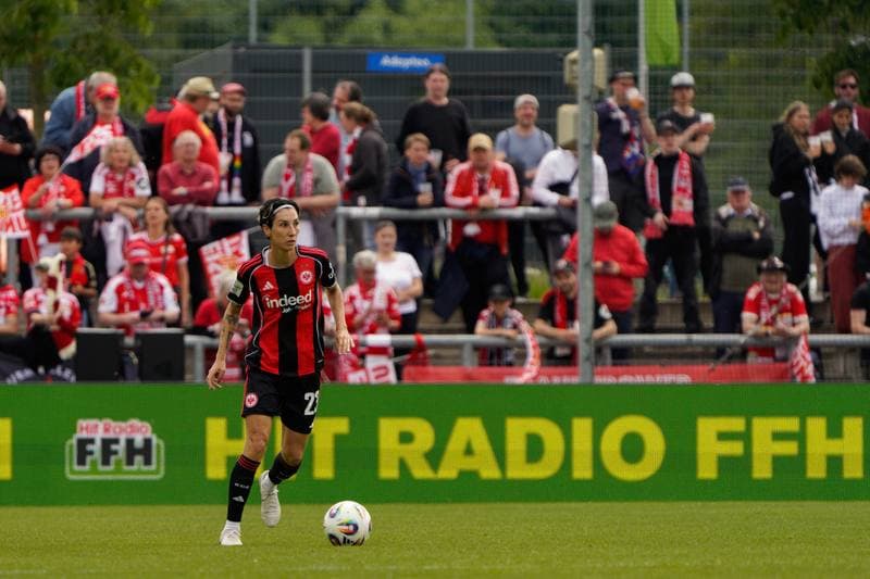 Football. Google-Pixel Frauen Bundesliga. Eintracht Frankfurt - FC Union Berlin. 17.05.2025