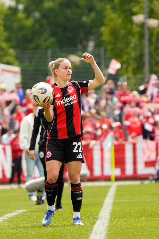 Football. Google-Pixel Frauen Bundesliga. Eintracht Frankfurt - FC Union Berlin. 17.05.2025