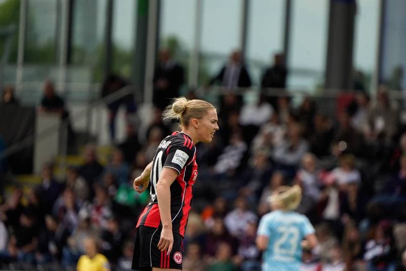 Football. Google-Pixel Frauen Bundesliga. Eintracht Frankfurt - FC Union Berlin. 17.05.2025