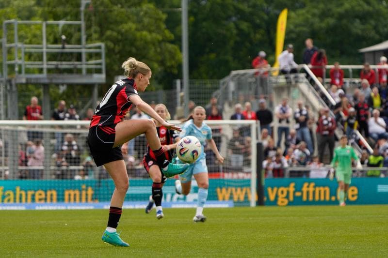 Football. Google-Pixel Frauen Bundesliga. Eintracht Frankfurt - FC Union Berlin. 17.05.2025