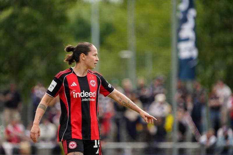 Football. Google-Pixel Frauen Bundesliga. Eintracht Frankfurt - FC Union Berlin. 17.05.2025