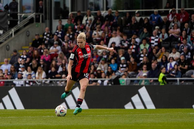 Football. Google-Pixel Frauen Bundesliga. Eintracht Frankfurt - FC Union Berlin. 17.05.2025