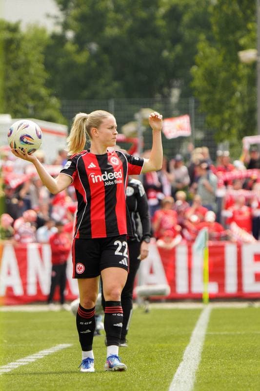 Football. Google-Pixel Frauen Bundesliga. Eintracht Frankfurt - FC Union Berlin. 17.05.2025