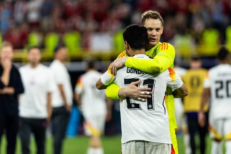 Football. UEFA EURO 2024. Germany - Denmark. 29.06.2024