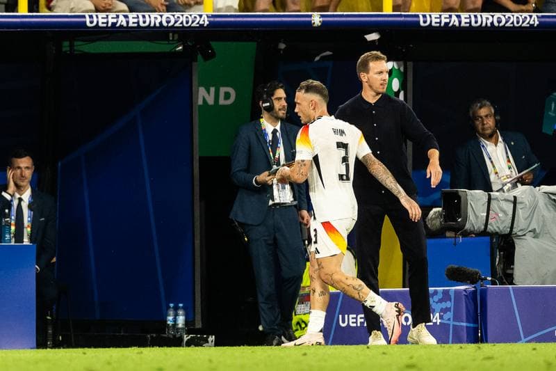 Football. UEFA EURO 2024. Germany - Denmark. 29.06.2024