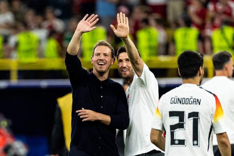 Football. UEFA EURO 2024. Germany - Denmark. 29.06.2024