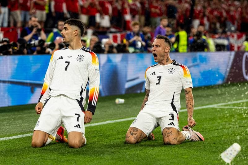 Football. UEFA EURO 2024. Germany - Denmark. 29.06.2024