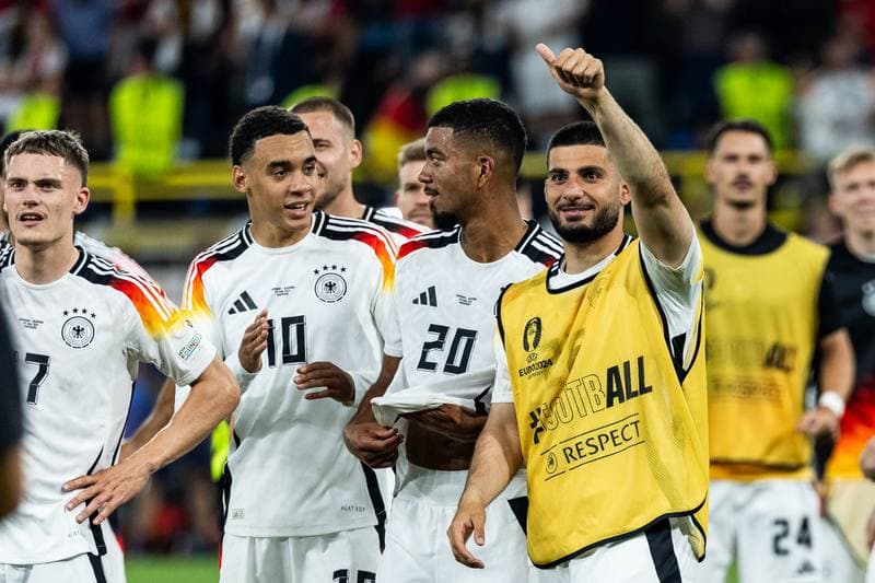 Football. UEFA EURO 2024. Germany - Denmark. 29.06.2024