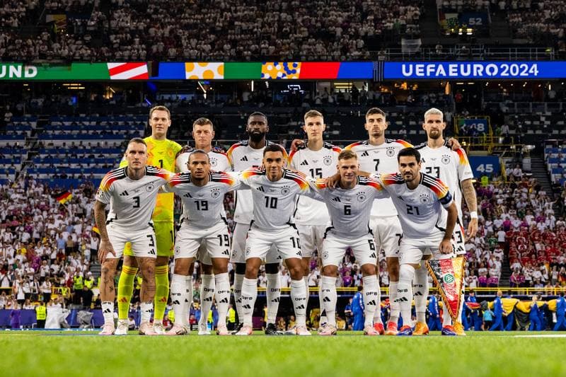 Football. UEFA EURO 2024. Germany - Denmark. 29.06.2024