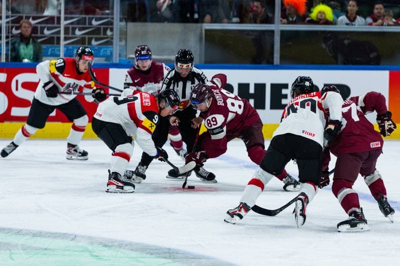 Ice Hockey. IIHF Ice Hockey World Championship. Latvia - Austria. 19.05.2026
