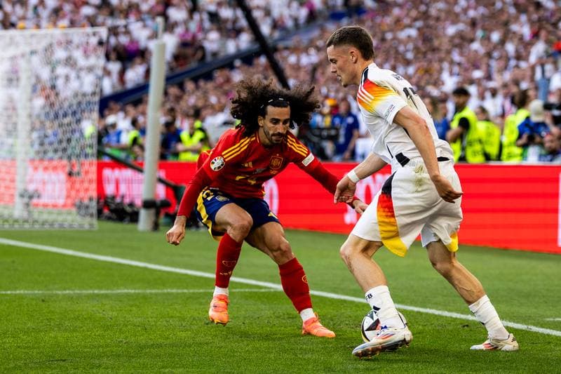 Football. UEFA EURO 2024. Spain - Germany. 05.07.2024
